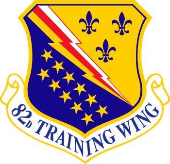 Coat of arms (crest) of the 82nd Training Wing, US Air Force