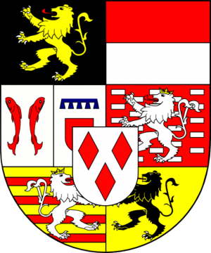 Arms of Franz Xaver von Salm-Reifferscheidt