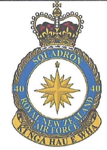 Coat of arms (crest) of No 40 Squadron, RNZAF