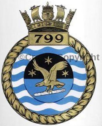 Coat of arms (crest) of the No 799 Squadron, FAA