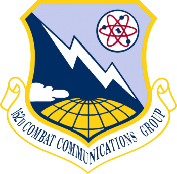 Coat of arms (crest) of the 162nd Combat Communications Group, California Air National Guard