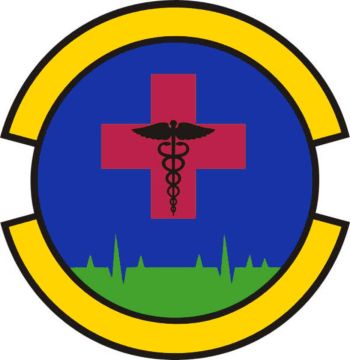 Coat of arms (crest) of the 27th Special Operations Healthcare Operations Squadron, US Air Force