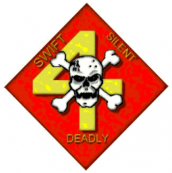 Coat of arms (crest) of the 4th Reconnaissance Battalion, USMC