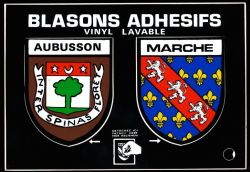 Blason d'Aubusson/Arms (crest) of Aubusson