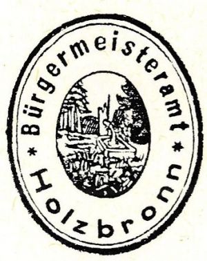 Wappen von Holzbronn