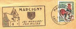 Blason de Marcigny/Arms (crest) of Marcigny