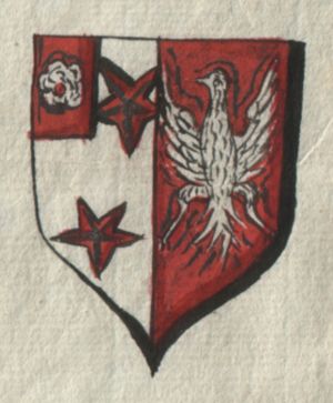 Arms (crest) of Jean Dave