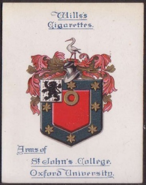 Coat of arms (crest) of St John's College (Oxford University)
