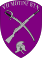 VII Motorised Infantry Battalion, Jutland Dragoon Regiment, Danish Army.png