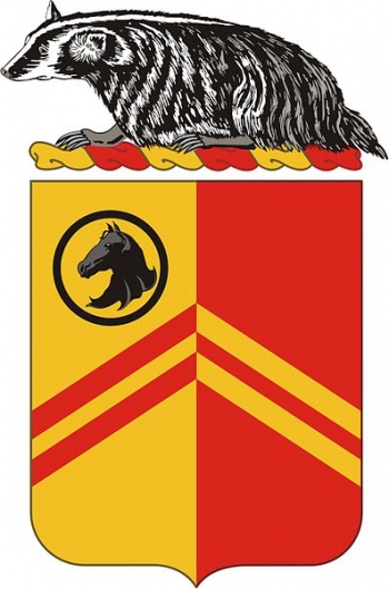 Coat of arms (crest) of the 126th Field Artillery Regiment, Wisconsin Army National Guard