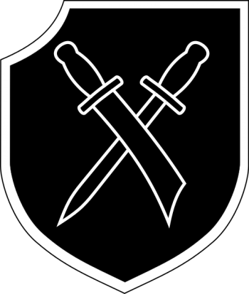 Coat of arms (crest) of the 28th SS Volunteer Grenadier Division Wallonien