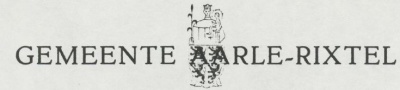 Wapen van Aarle-Rixtel / Arms of Aarle-Rixtel