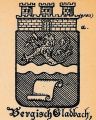 Wappen von Bergisch Gladbach/ Arms of Bergisch Gladbach