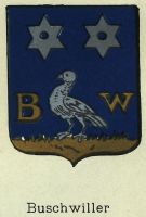 Blason de Buschwiller/Arms (crest) of Buschwiller