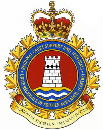 Coat of arms (crest) of the Regional Cadet Support Unit Central, Canada