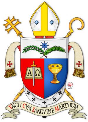 Arms (crest) of Archdiocese of Tiranë-Durrës