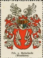 Wappen von Von Melschede/Arms (crest) of Von Melschede