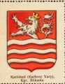 Arms of Karlsbad
