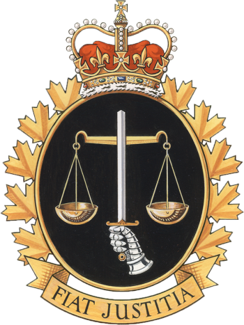 Coat of arms (crest) of the Legal Branch, Canada