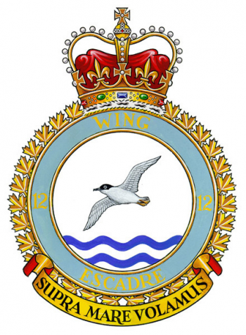 Coat of arms (crest) of the No 12 Wing, Royal Canadian Air Force