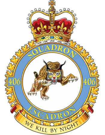 Arms of No 406 Squadron, Royal Canadian Air Force