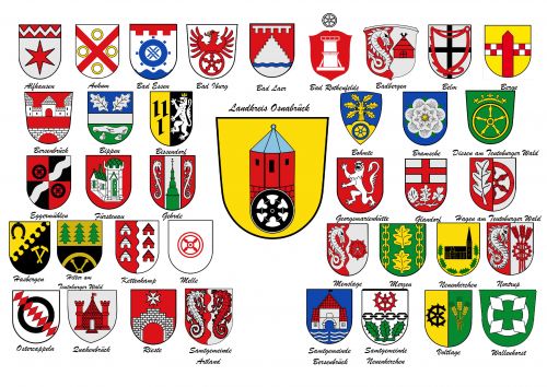Arms in the Osnabrück District