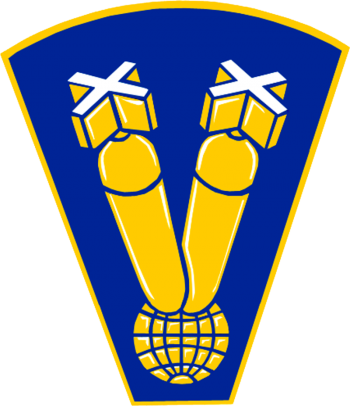Coat of arms (crest) of the XX Bombardment Command, USAAF