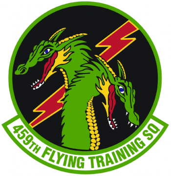 Coat of arms (crest) of the 459th Flying Training Squadron, US Air Force