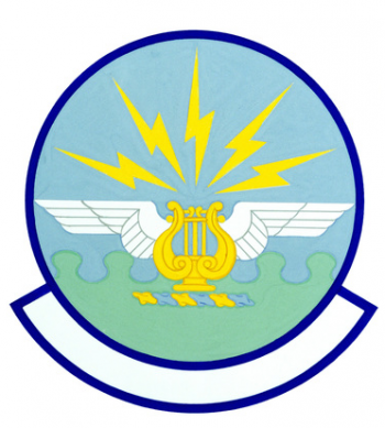 Coat of arms (crest) of the 604th Air Force Band, US Air Force