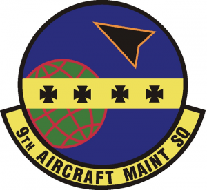 9th Aircraft Maintenance Squadron, US Air Force.png