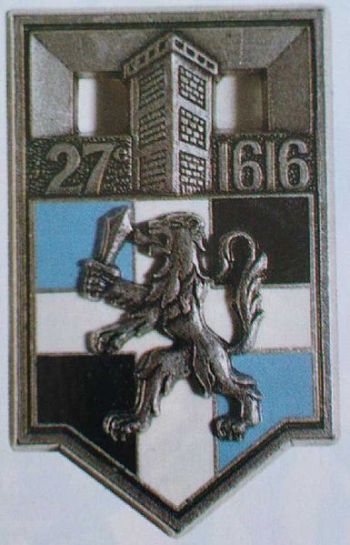 Blason de 27th Infantry Regiment, French Army/Arms (crest) of 27th Infantry Regiment, French Army
