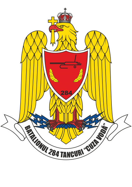 File:284th Tank Battalion Cuza Vodă, Romanian Army.png