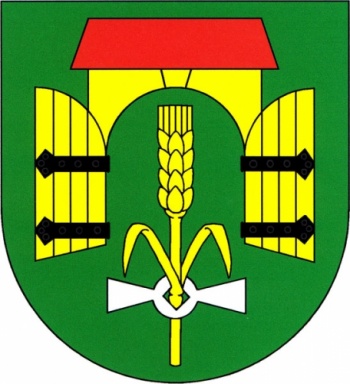 Arms (crest) of Nový Dvůr (Nymburk)