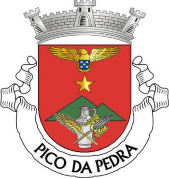 Brasão de Pico da Pedra/Arms (crest) of Pico da Pedra