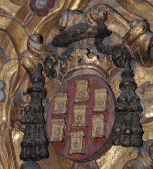 Arms of Rodrigo de Moura Telles