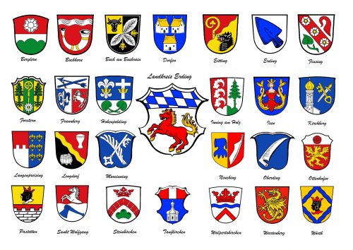 Arms in the Erding District