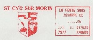 Arms of Saint-Cyr-sur-Morin