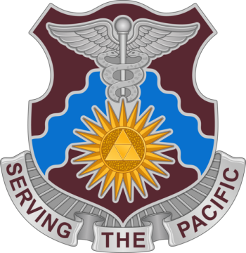 Coat of arms (crest) of US Army Dental Health Command Pacific