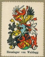 Wappen Heusinger von Waldegg
