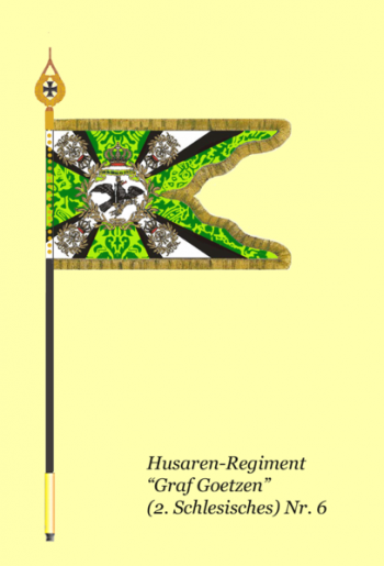 Arms of Hussar Regiment Count Goetzen(2nd Silesian) No 6