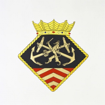 Coat of arms (crest) of the Escort Ships Group, Netherlands Navy