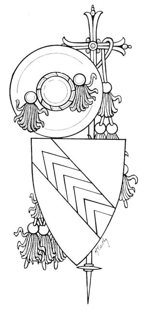 Arms of Guillaume de La Sudré