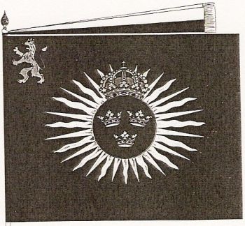 Coat of arms (crest) of 2nd Train Regiment Göta Train Regiment Colour