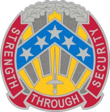Coat of arms (crest) of 112th Military Intelligence Brigade, US Army
