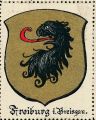 Wappen von Freiburg im Breisgau/ Arms of Freiburg im Breisgau