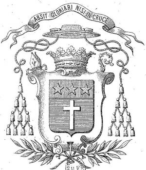 Arms (crest) of Casimir-Alexis-Joseph Wicart