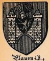 Wappen von Plauen/ Arms of Plauen
