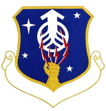 Coat of arms (crest) of the Research and Aquisition Communications Division, US Air Force