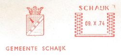 Wapen van Schaijk/Arms (crest) of Schaijk