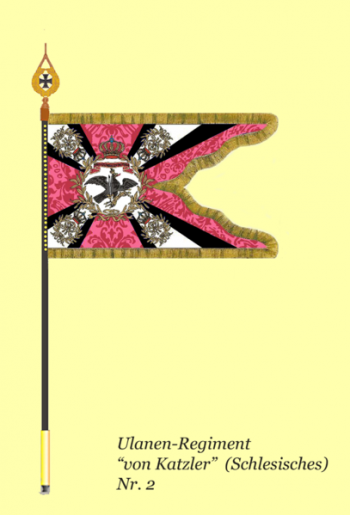 Arms of Ulan Regiment von Katzler (Silesian) No 2